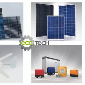 Ветрогенераторы,  солнечные батареи для дома, солнечные коллекторы