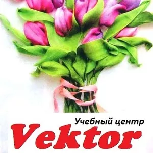 Обучение в Херсоне. Курсы вышивка лентами. УЦ Vektor.