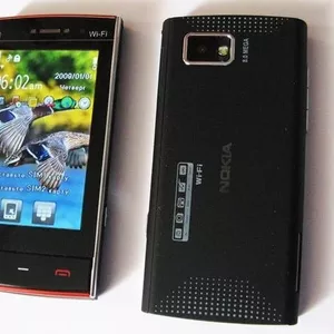 Продам Nokia X6 XpressMusic (2 активные сим карты,  ЦВЕТНОЕ ТВ,  МР4,  FM