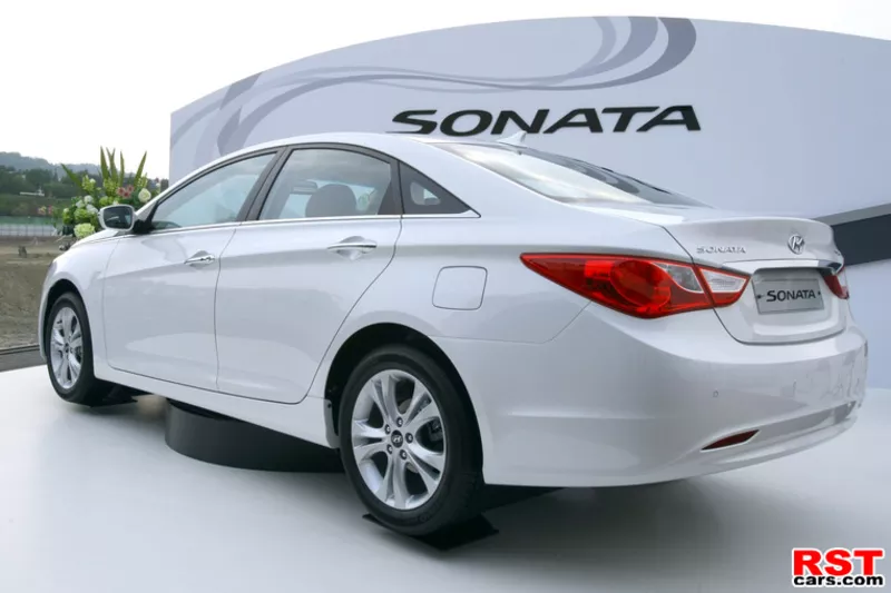 Авто на свадьбу - Hyundai Sonata New,  2011г. 2