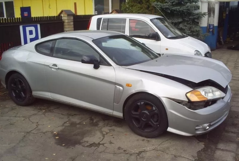 Разборка Hyundai Coupe Tiburon запчасти б/у 1.6 2.0 2.7i 5