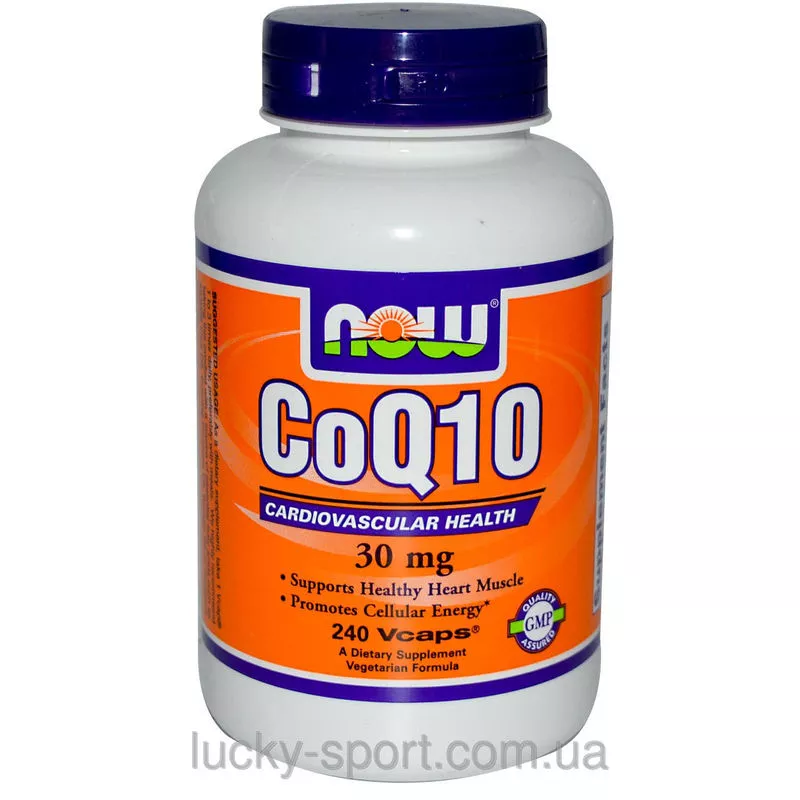 Коэнзим Q10 NOW Coq10 30 mg 90 капс