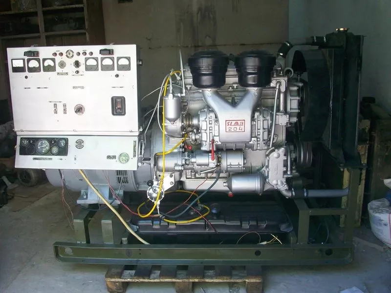 Продам дизель-генератор ЯАЗ-204 на шасси